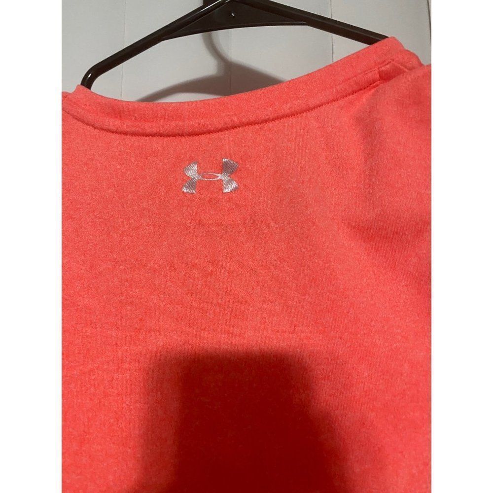 Under Armour neon orange t-shirt , fitted - Picture 5 of 5
